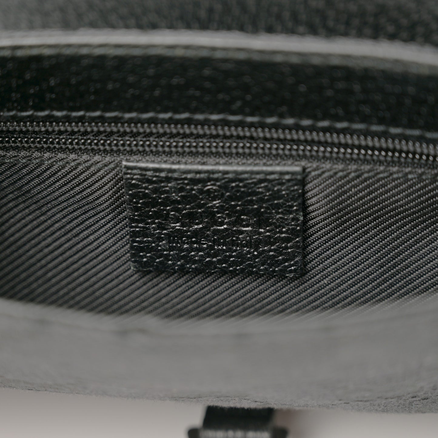 GG Monogram Web Flight Belt Bag Black