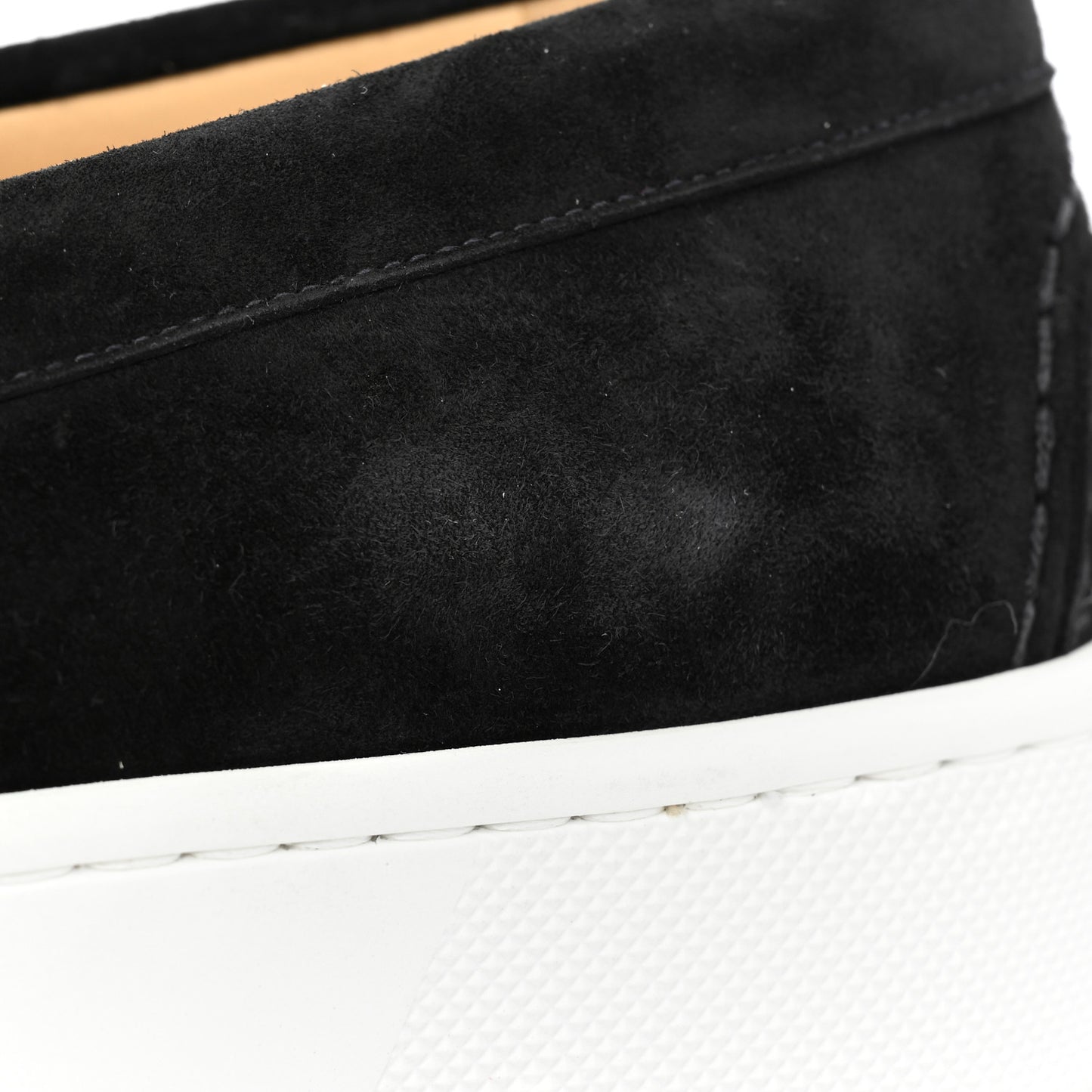 Veau Velours Metallur Sneakers 43 Black Silver
