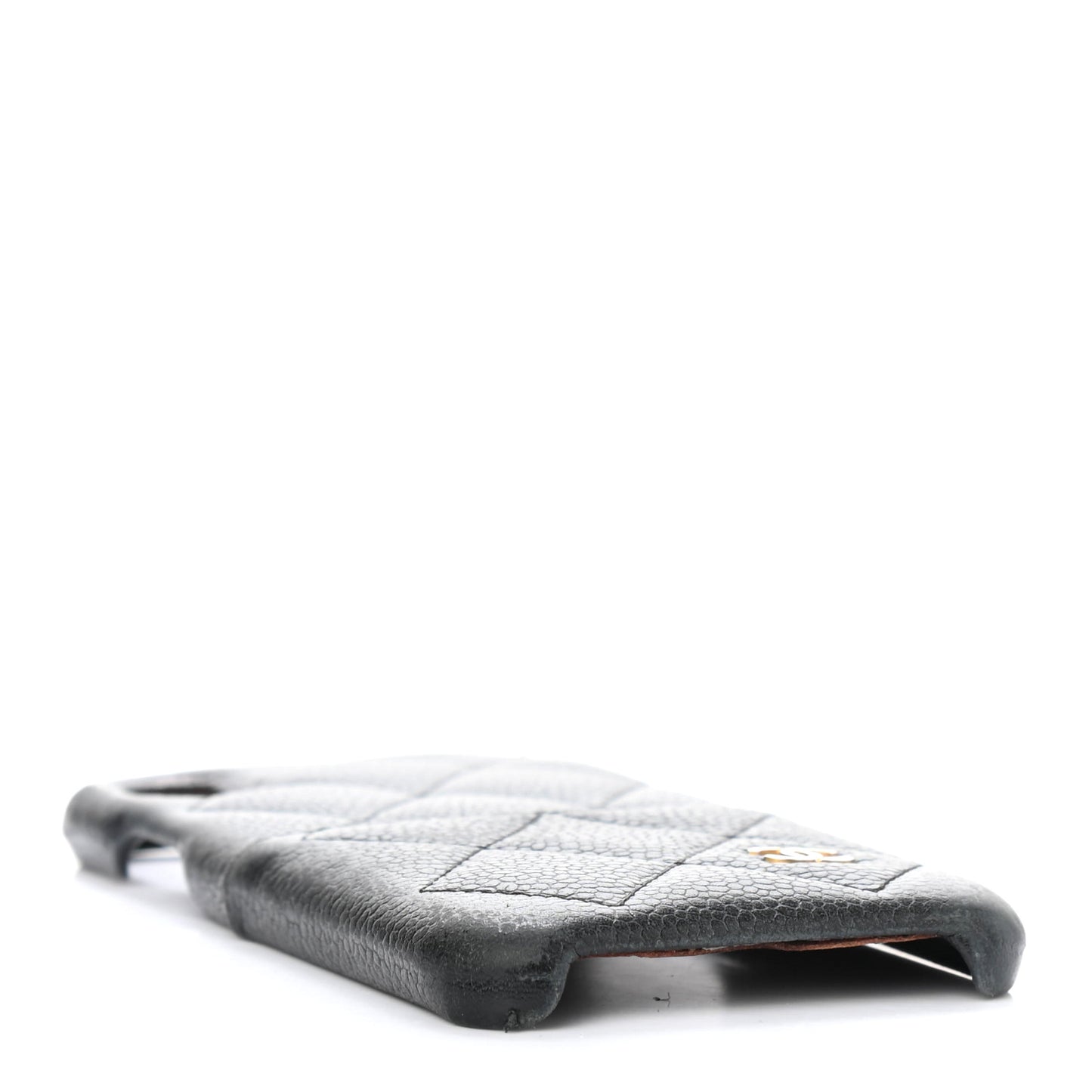 Caviar Quilted iPhone XS Max Coco Tech Case Black