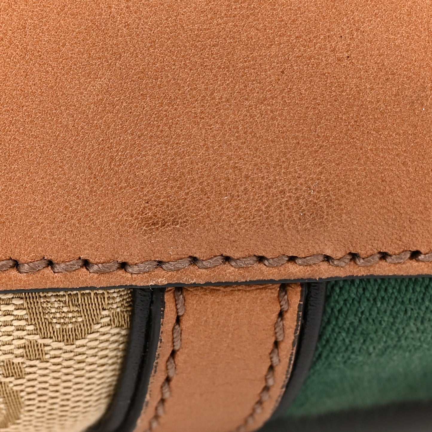 Monogram Web Rania Top Handle Bag Natural