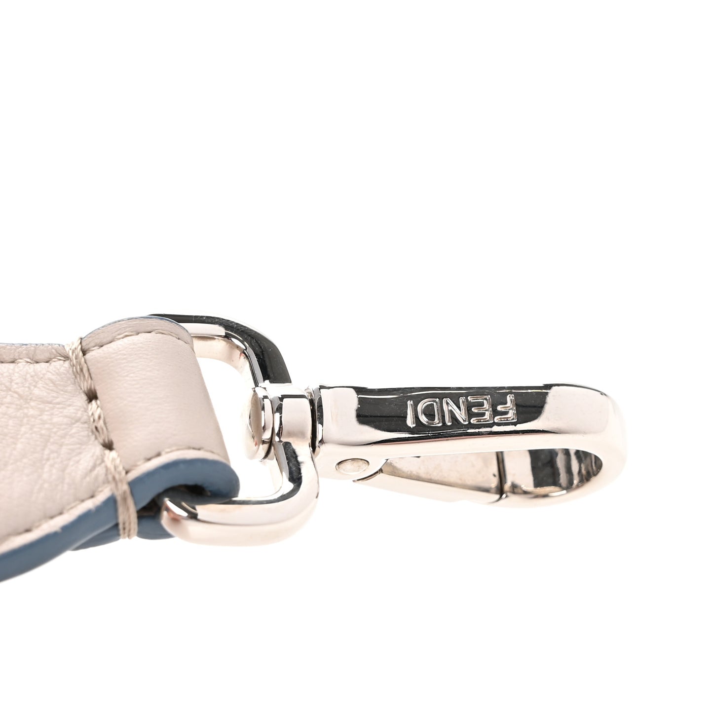 Vitello Dolce Plexiglass Studded Mini Strap You Grigio Polvere Multicolor