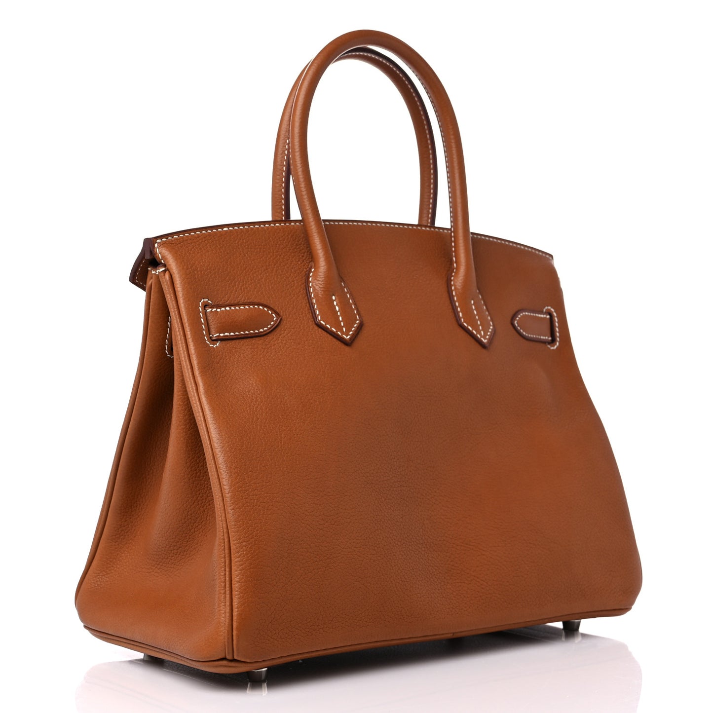 Natural Barenia Faubourg Birkin 30 Fauve