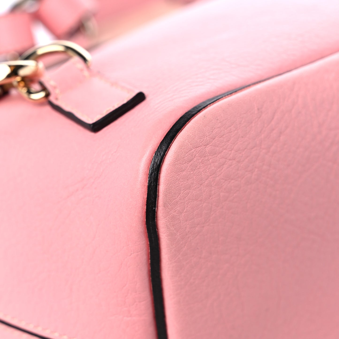 Suede Calfskin Small Faye Backpack Ideal Blush