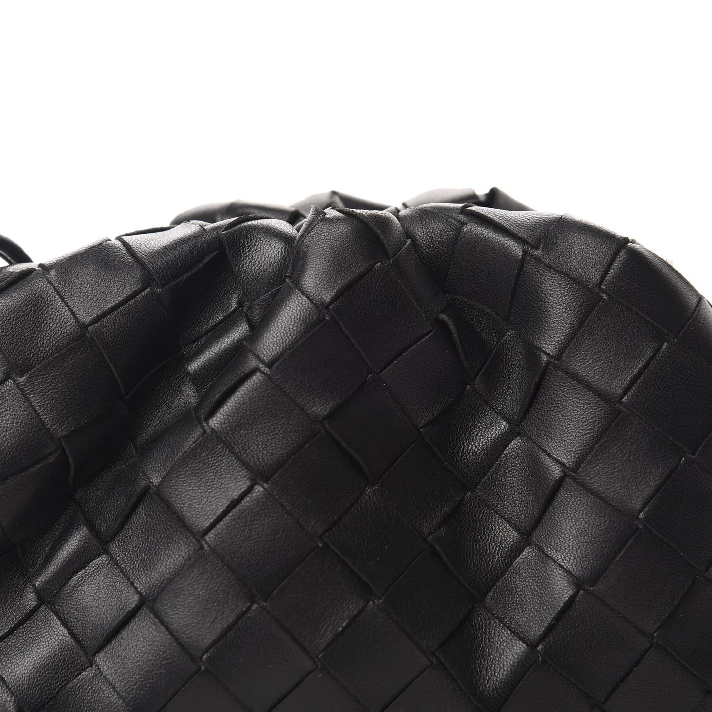 Nappa Intrecciato The Mini Pouch Black