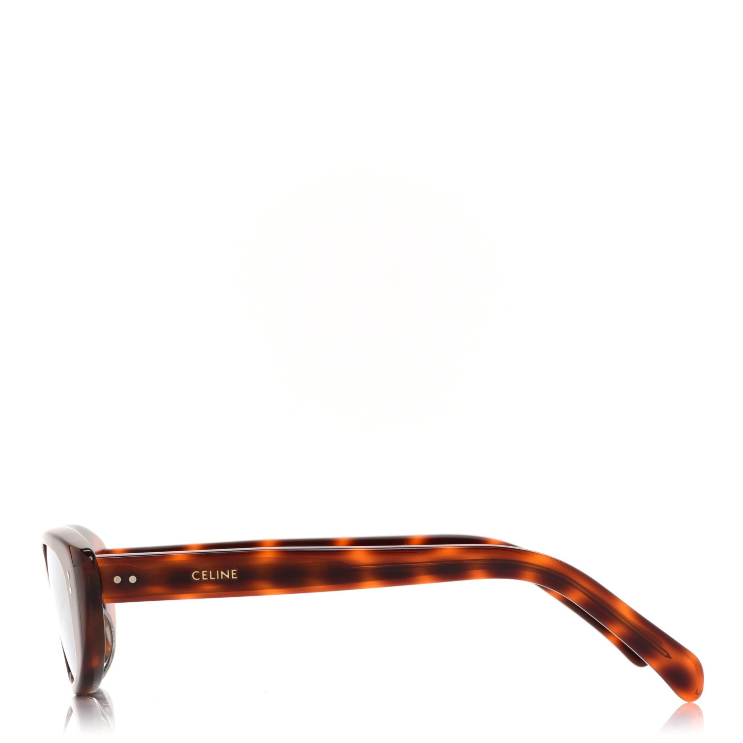 Celine Acetate Cat Eye Sunglasses CL40095U Tortoise 4 of 6