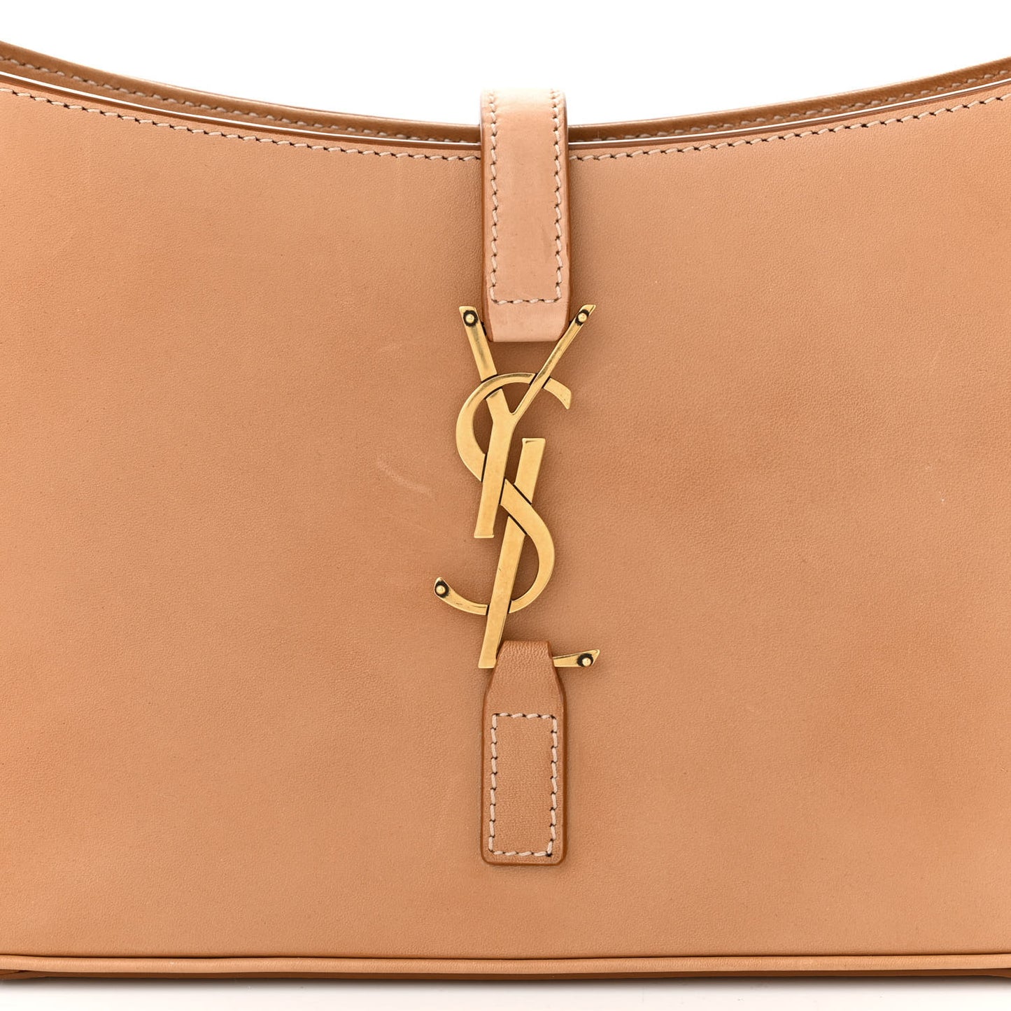 Smooth Calfskin Le 5 A 7 Hobo Brown