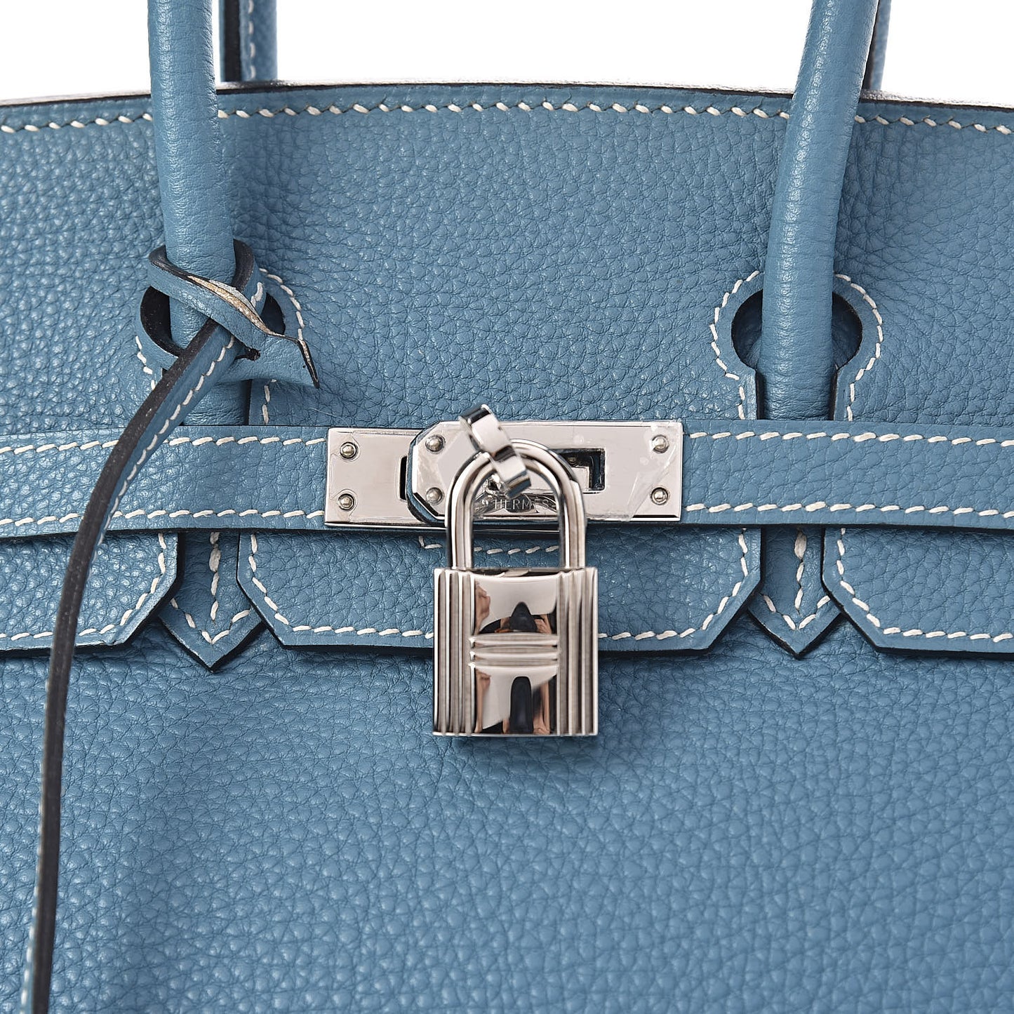 Togo Birkin 25 Blue Jean
