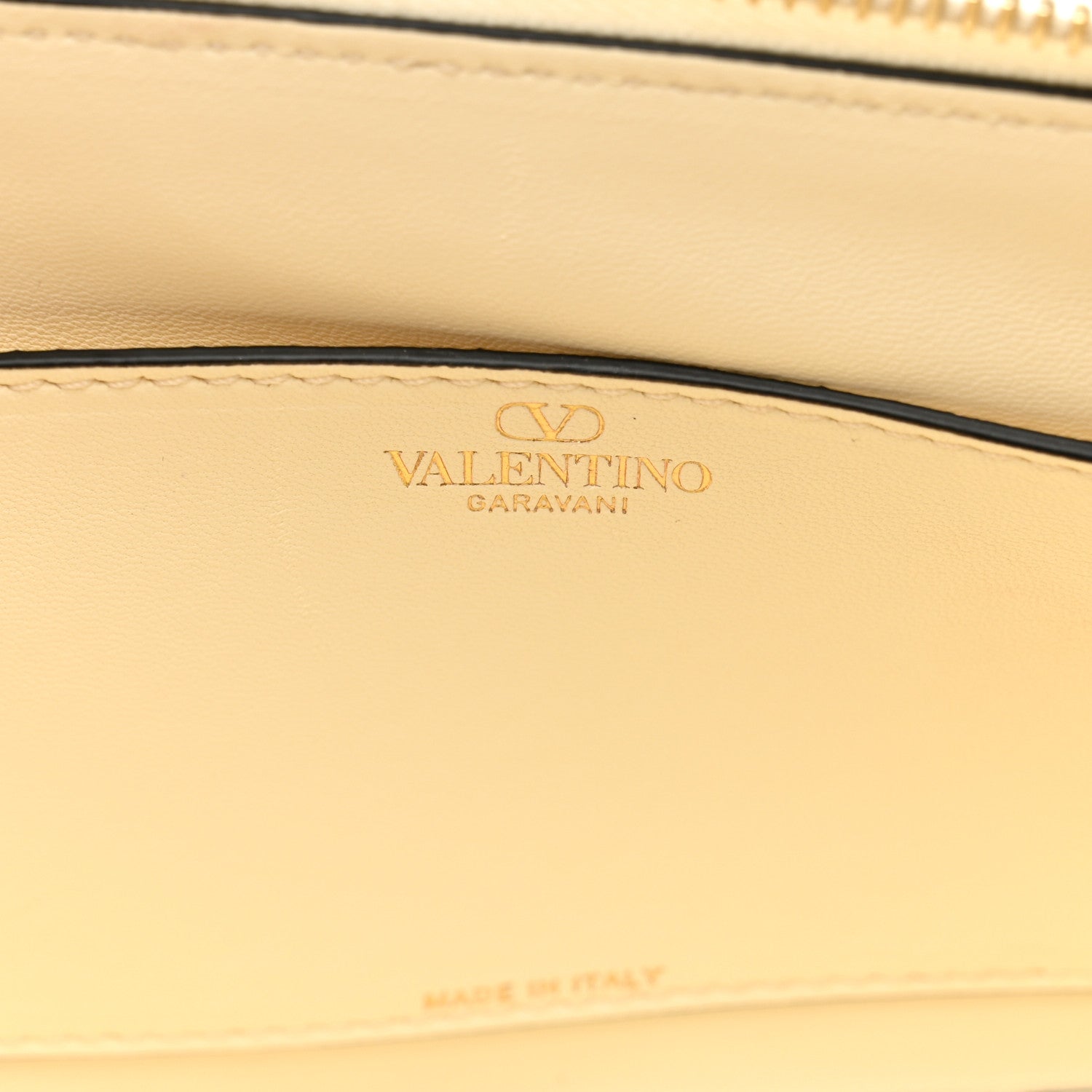 Valentino Garavani Smooth Calfskin Rockstud East West Top Handle Bag Ivory 6 of 9