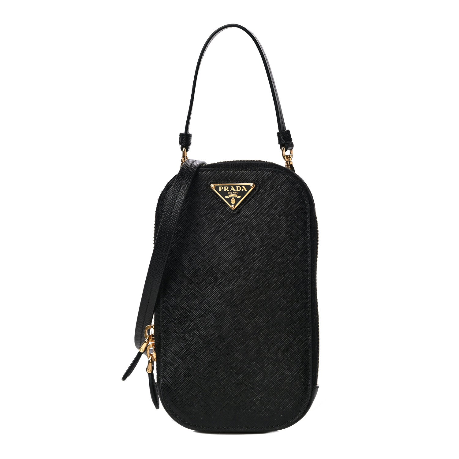 Prada Saffiano Mini Bag Black 1 of 13