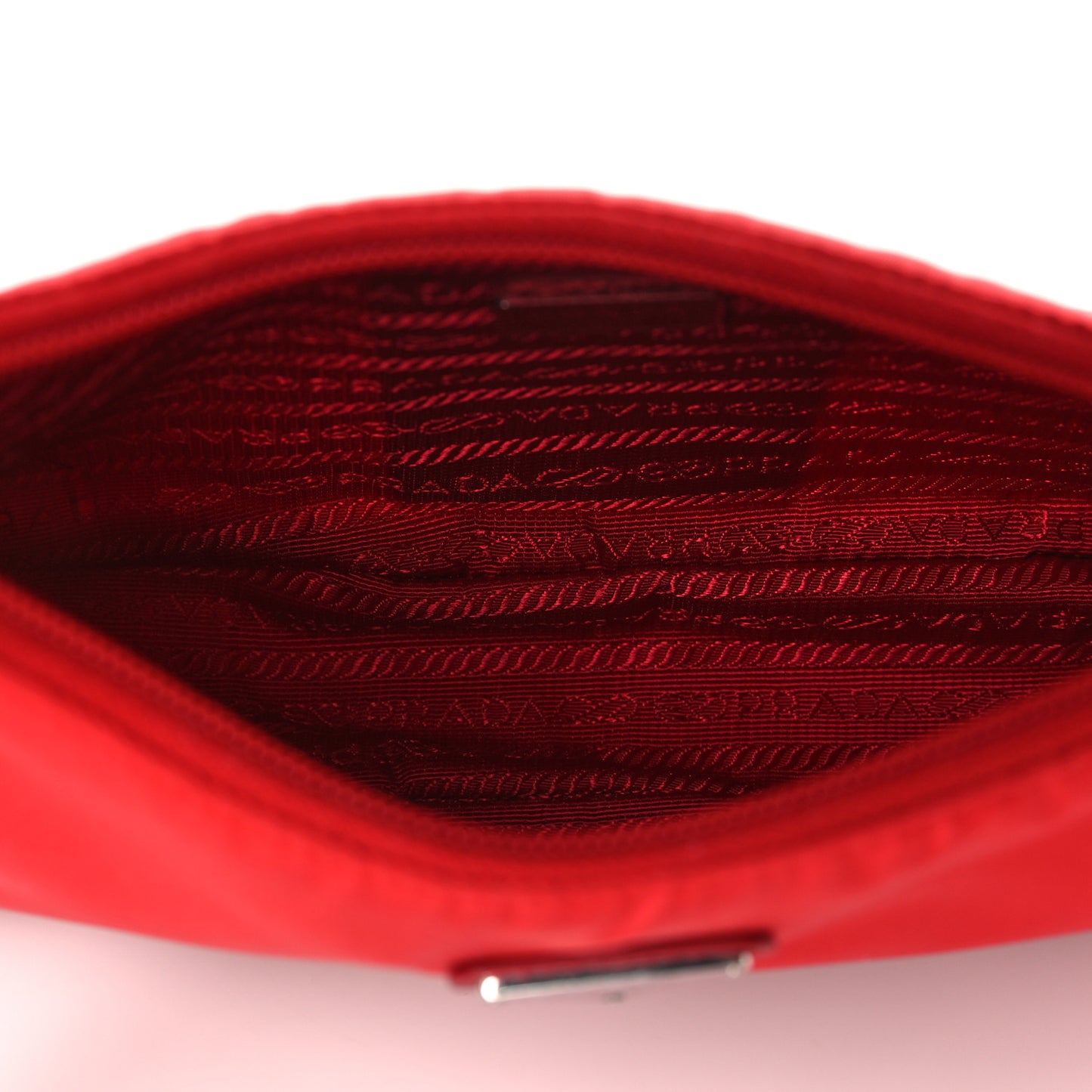 Tessuto Nylon Mini Re-Edition 2000 Bag Rosso