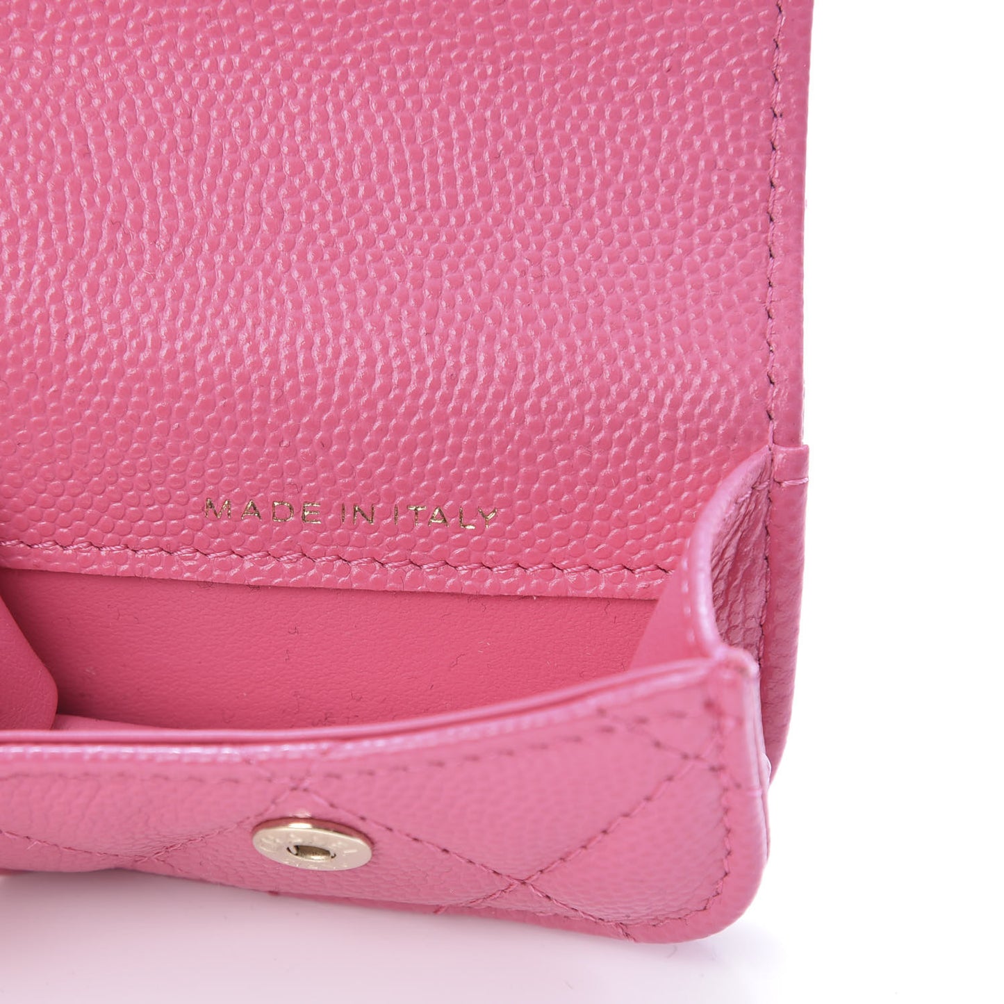 Caviar Quilted Airpods Pro Case Pink