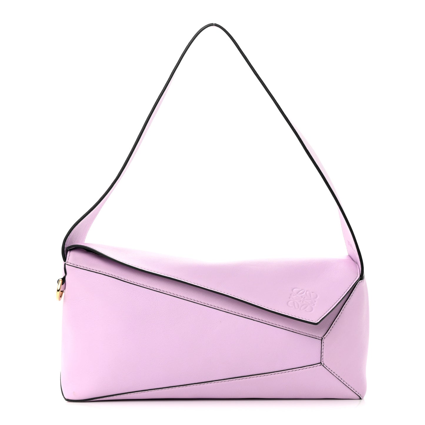 Calfskin Puzzle Hobo Bloom Orchid