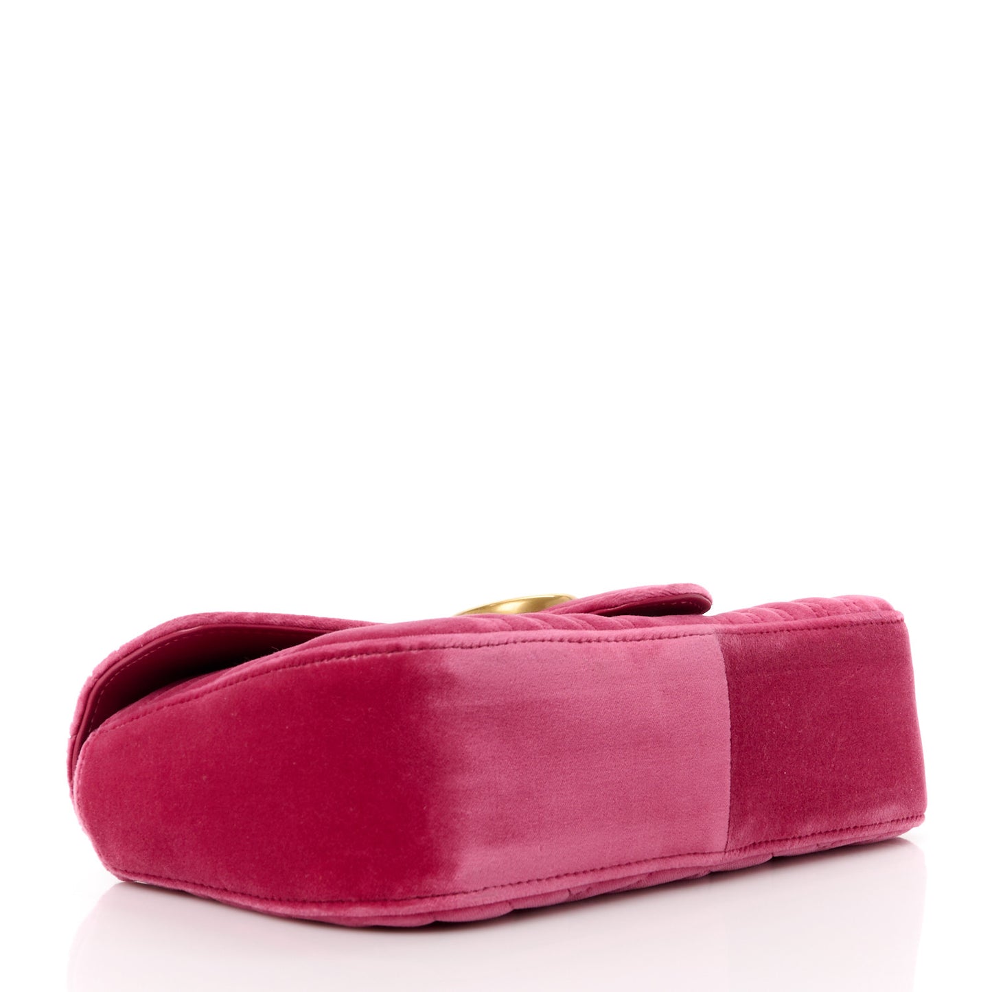 Velvet Matelasse Small GG Marmont Shoulder Bag Light Raspberry Rose
