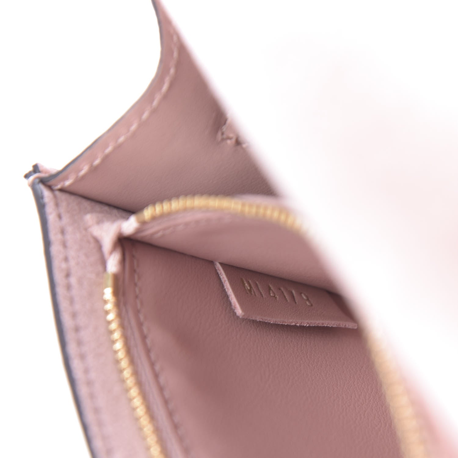 Louis Vuitton Damier Ebene Croisette Chain Wallet Magnolia 9 of 9