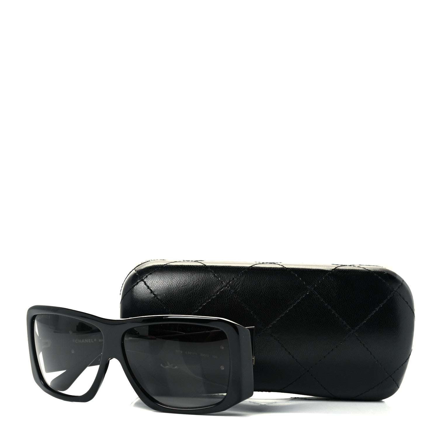 Chanel Acetate CC Logo Sunglasses 5079 Black 8 of 8