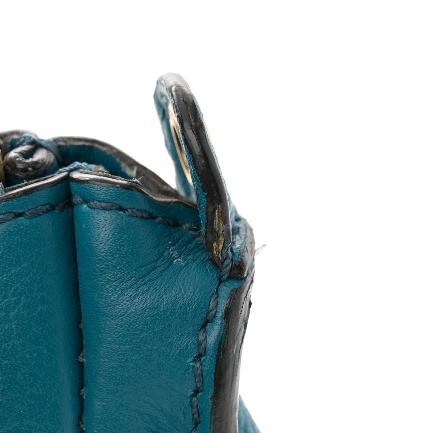 Chloe Calfskin Mini Marcie Satchel Washed Teal 15 of 15