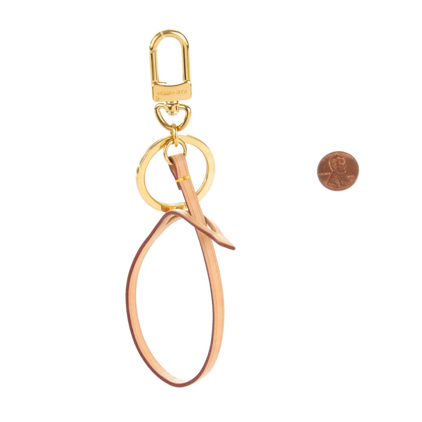 Vachetta D Ring Charm