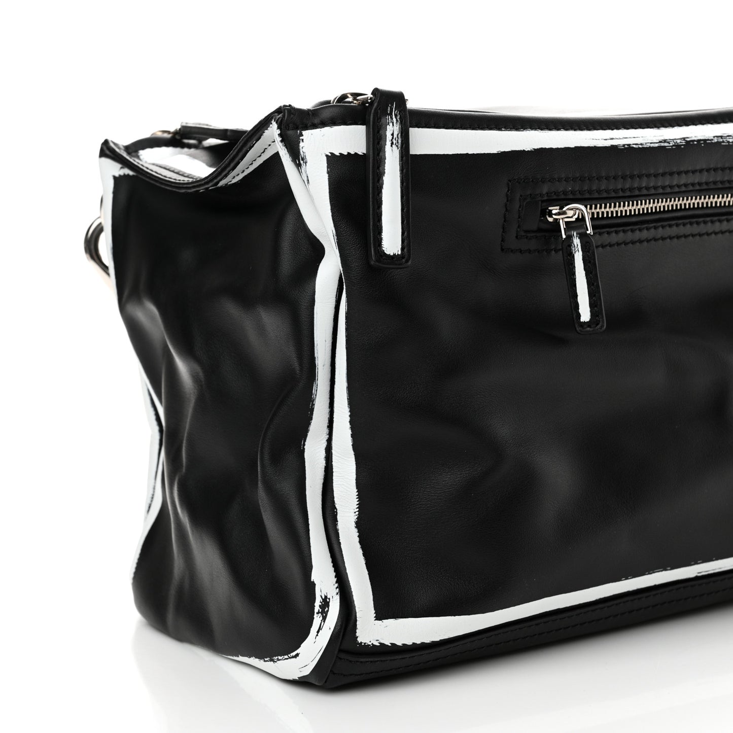 Calfskin Medium Logo Pandora Black
