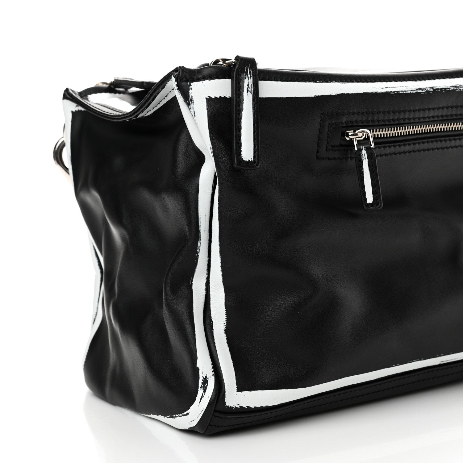 Givenchy Calfskin Medium Logo Pandora Black 9 of 12