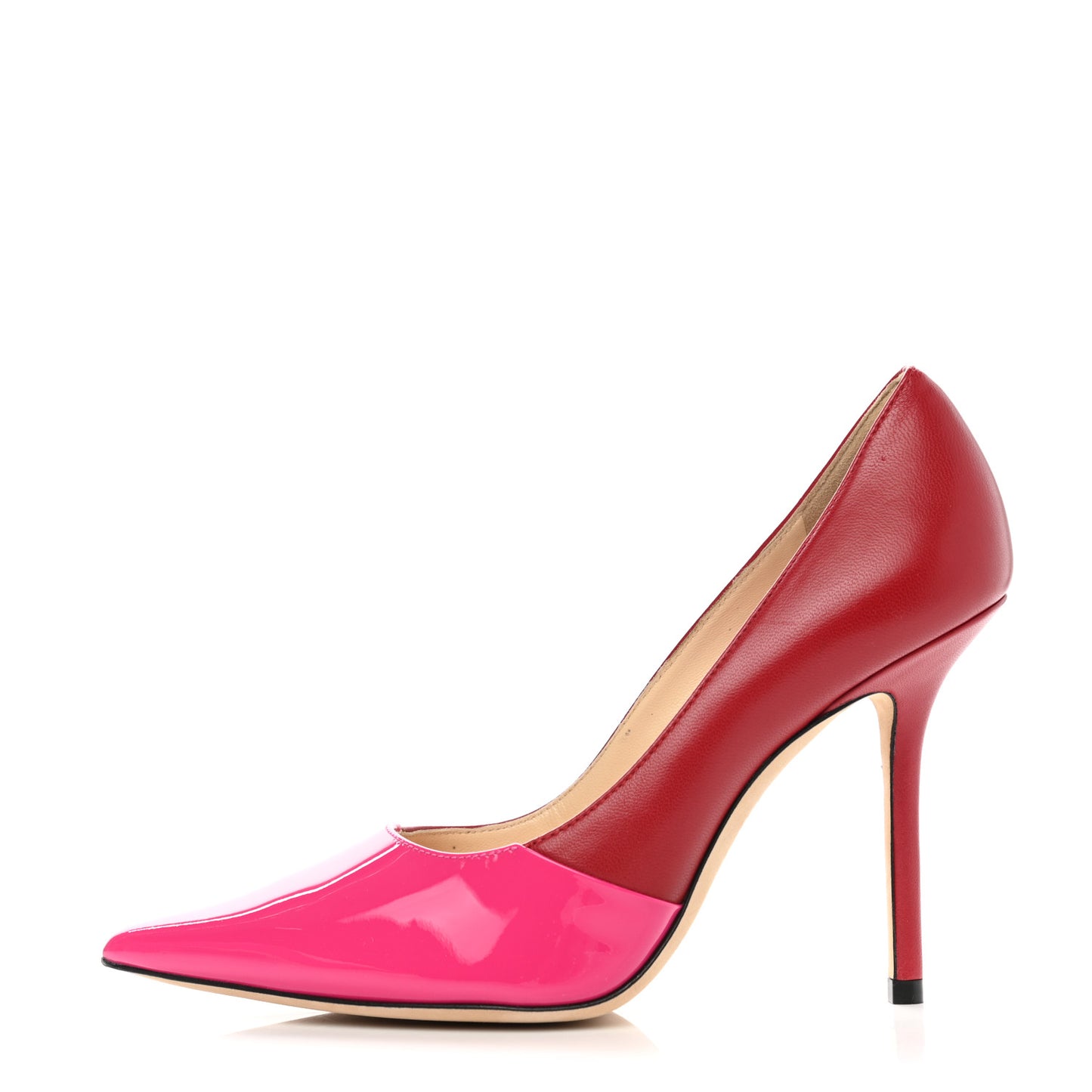 Patent Calfskin Love 85 Pumps 36 Pink