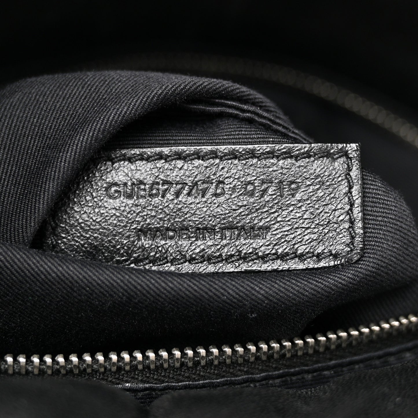 Lambskin Quilted Medium Loulou Puffer Monogram Chain Satchel Black