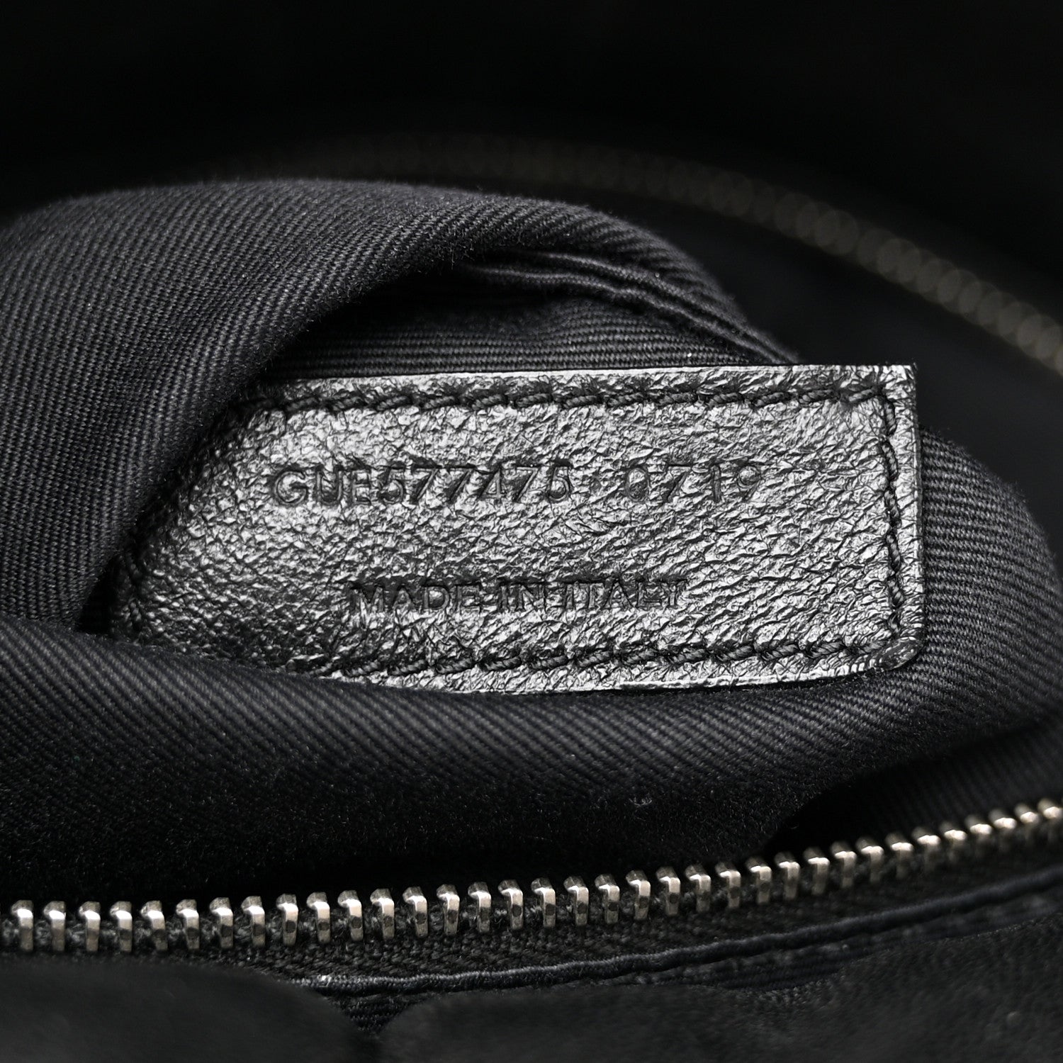 Saint Laurent Lambskin Quilted Medium Loulou Puffer Monogram Chain Satchel Black 7 of 12