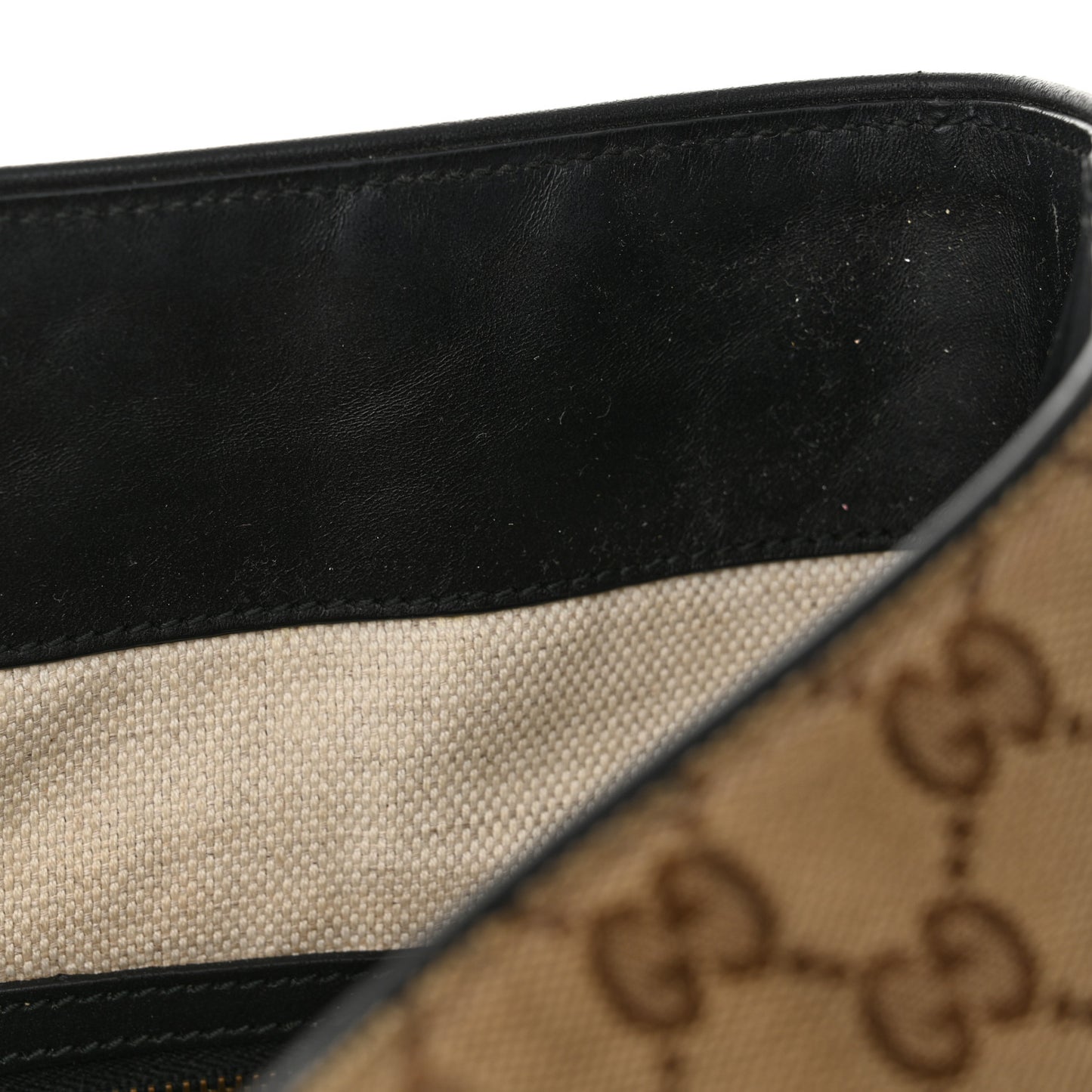 Monogram Medium Patti Stud Hobo Black