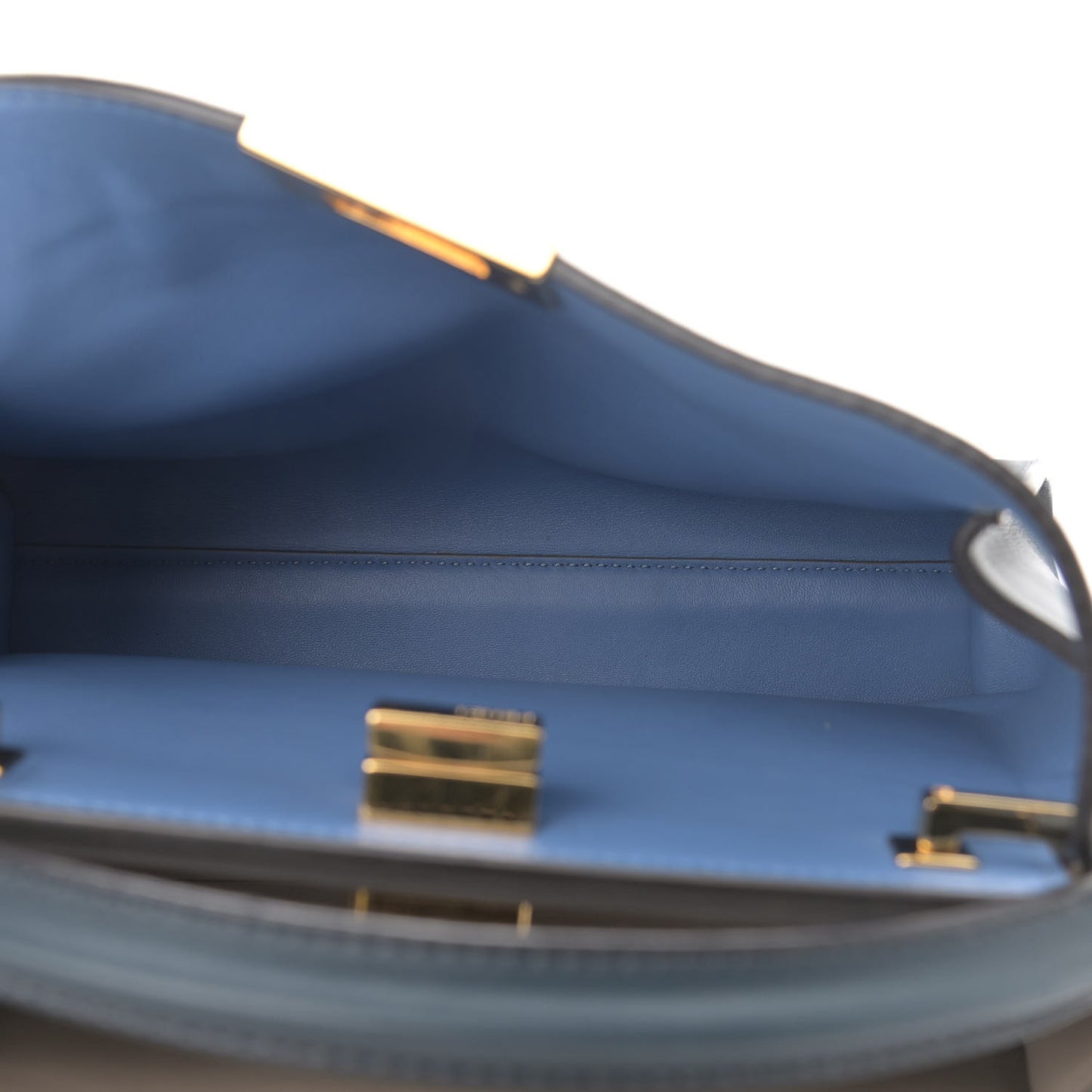 Vitello Tahiti Nappa Medium Peekaboo Iconic Essentially Satchel Notturno Grigio Polvere Nebula