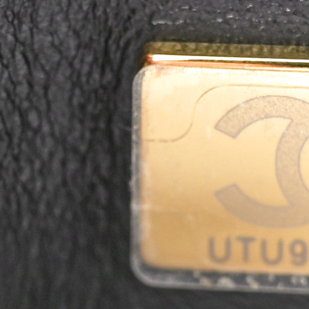 Chanel Lambskin Quilted Mini Color Match Flap Black 7 of 10