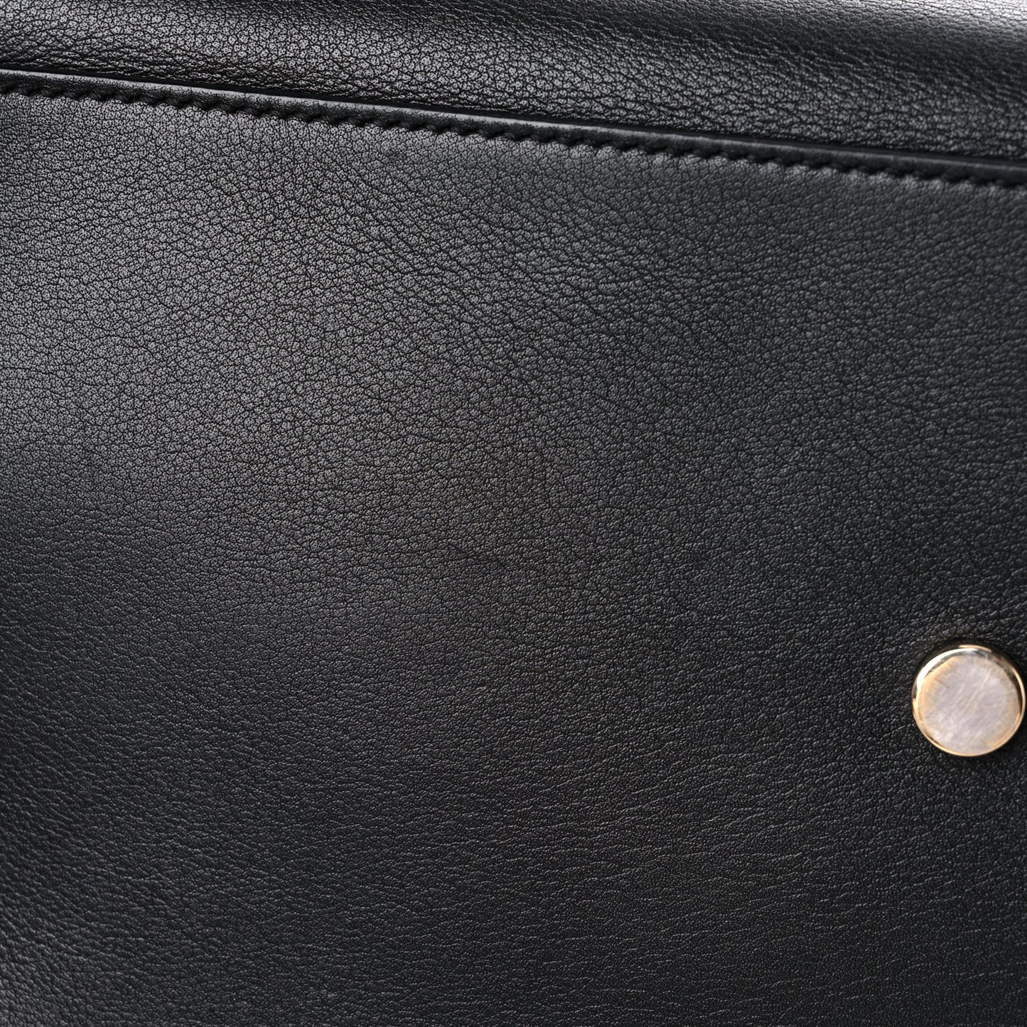 Calfskin Small Sac De Jour Black