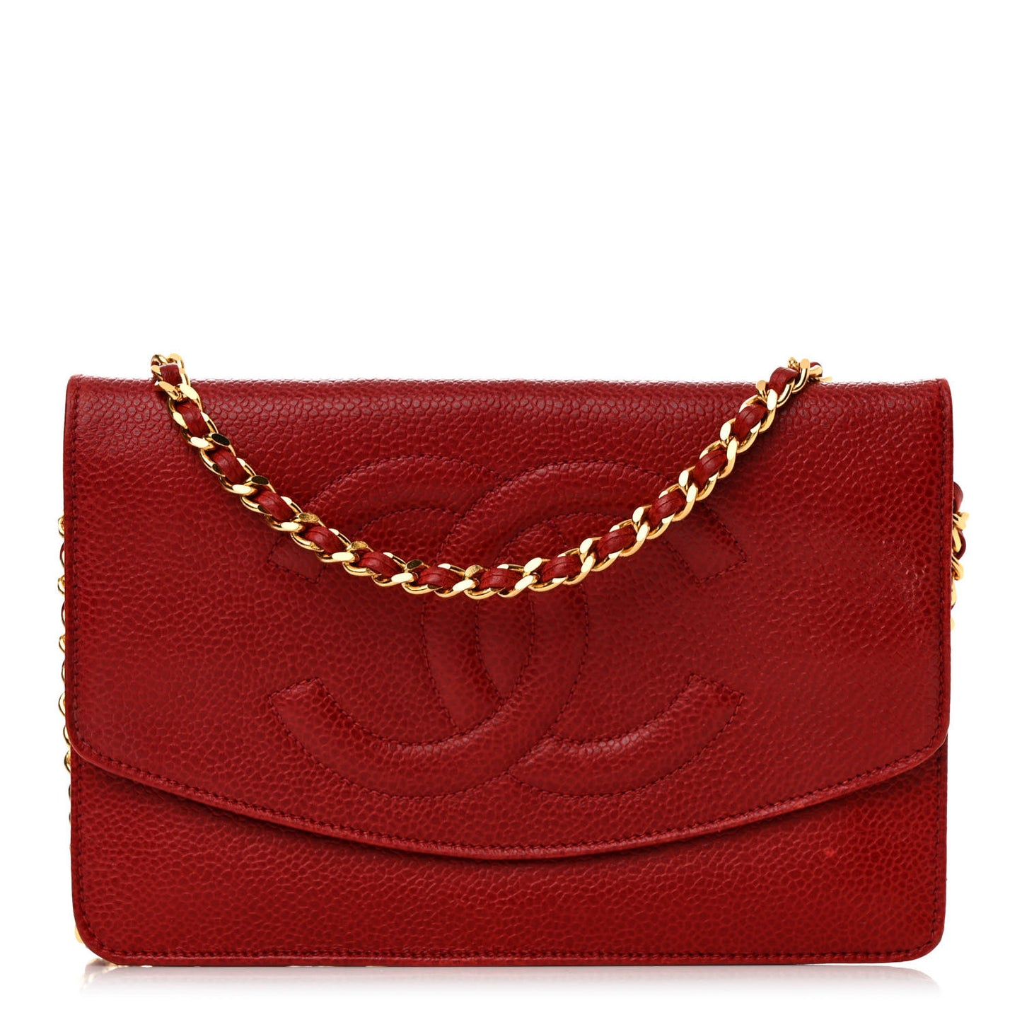 Caviar Timeless CC Wallet On Chain WOC Red