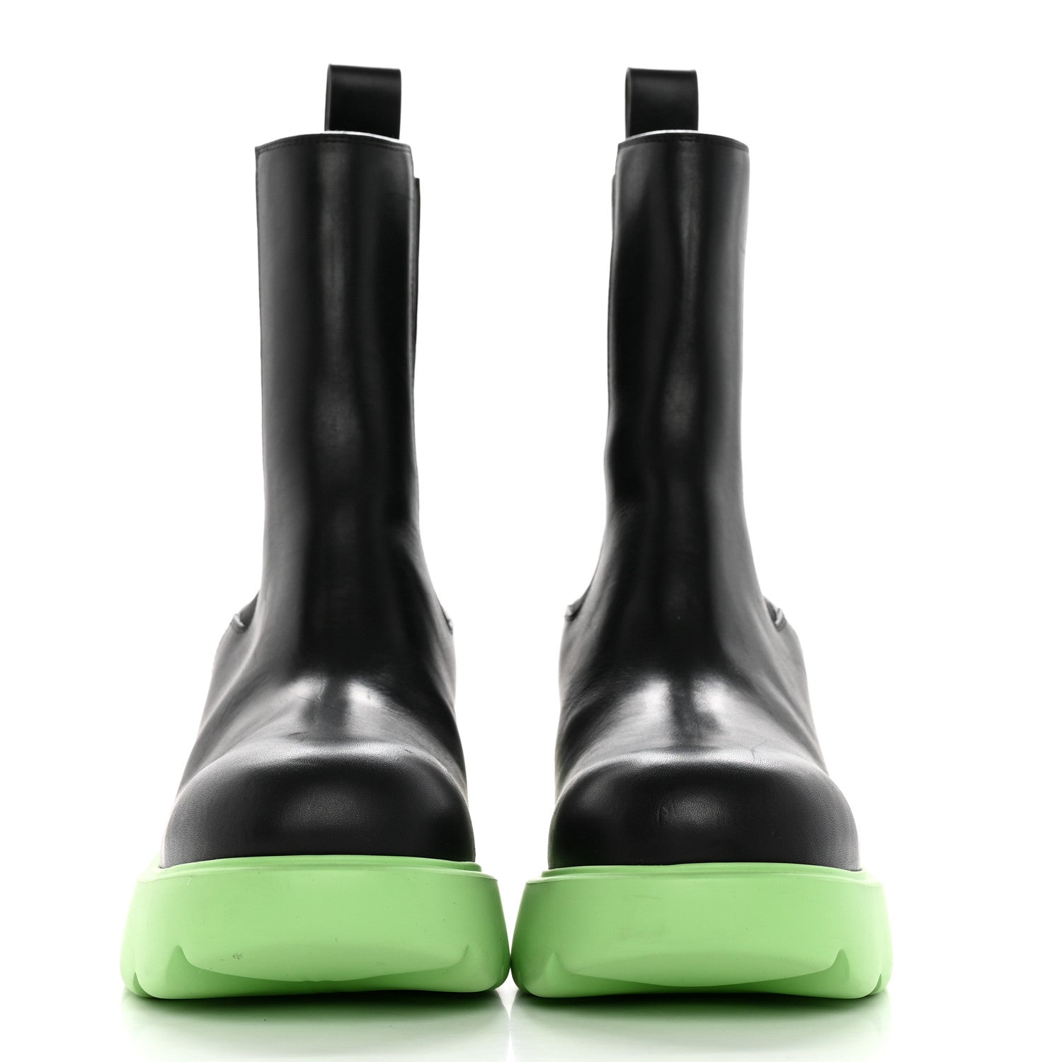 Bottega Veneta Calfskin The Flash Chelsea Boots 41 Pistachio 2 of 14