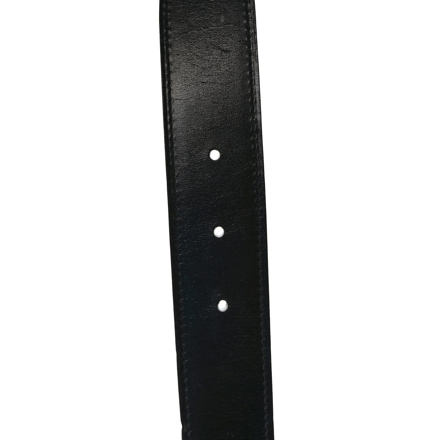 Hermes Box Togo 32mm Martelee H Belt 95 38 Black Bleu De Prusse 4 of 5