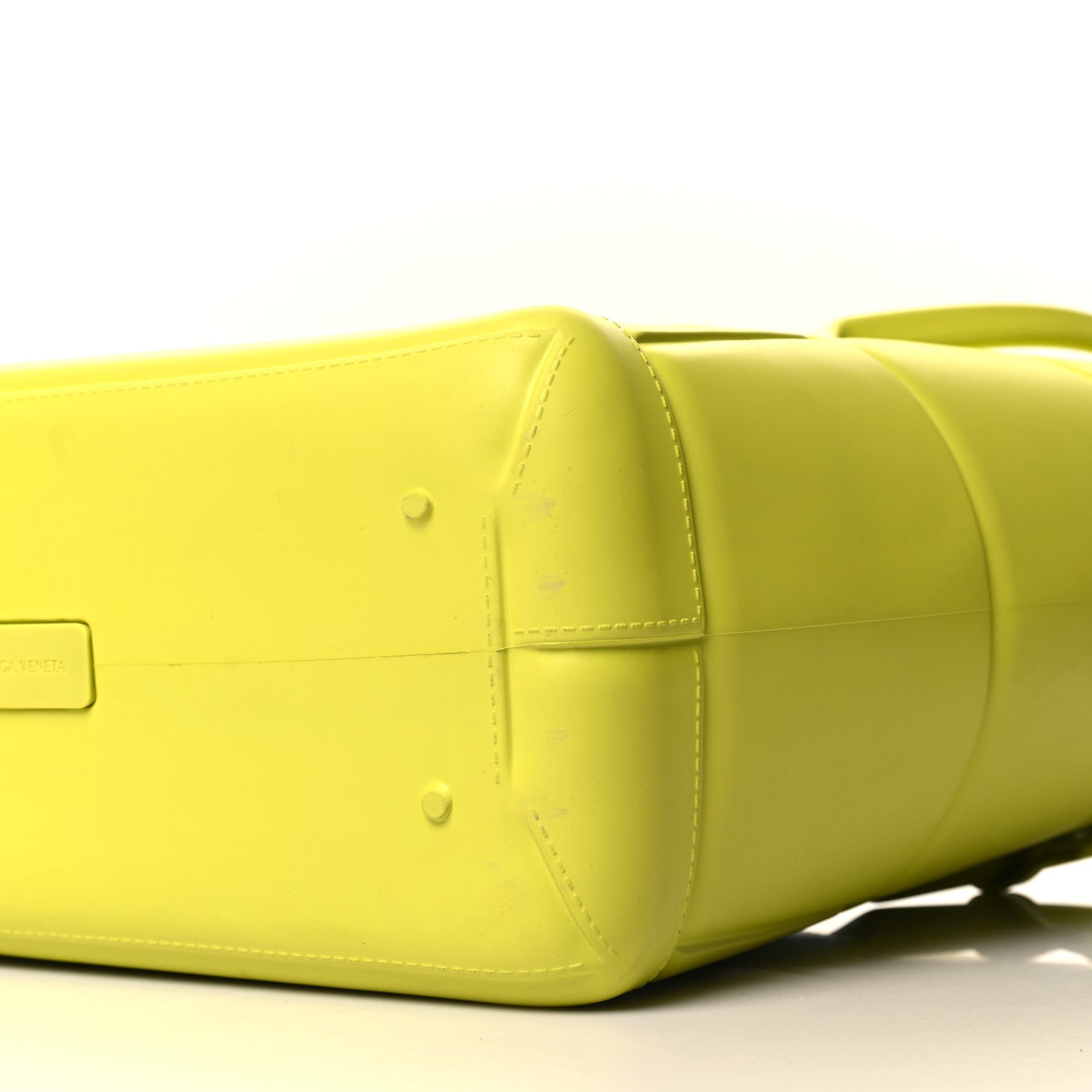 Rubber Maxi Intrecciato Medium Arco Kiwi Green