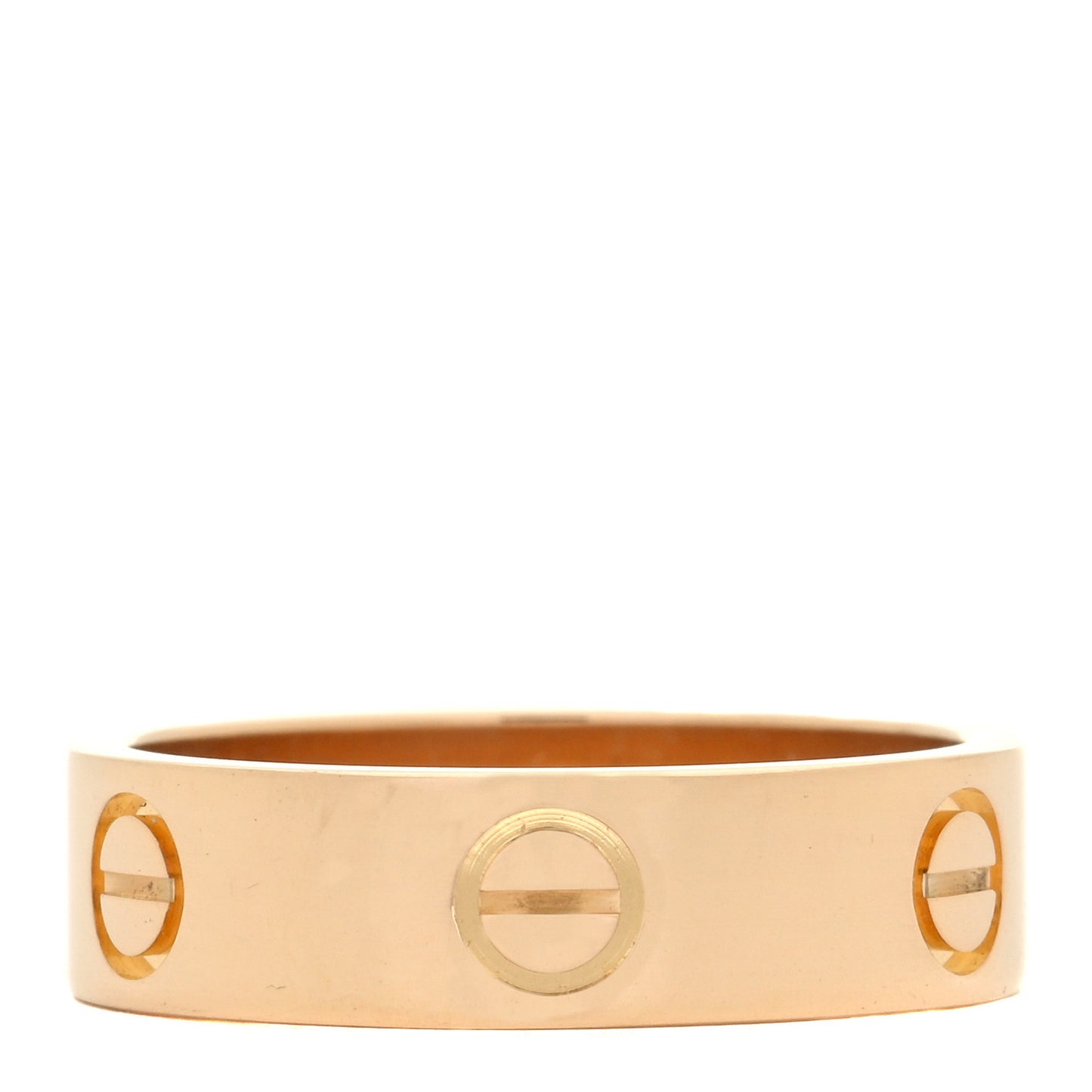 18K Yellow Gold 5.5mm LOVE Ring 56 7.5
