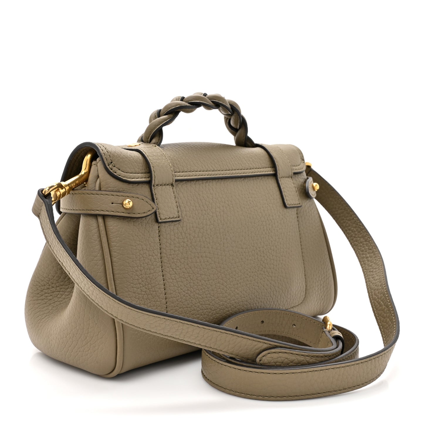 Heavy Grain Mini Alexa Linen Green