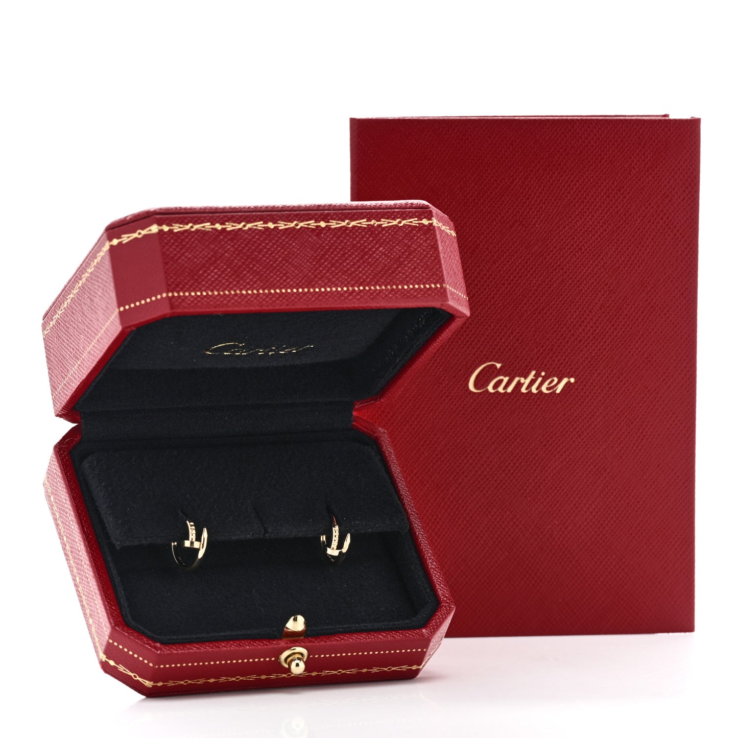 18K Yellow Gold Juste Un Clou Hoop Earrings