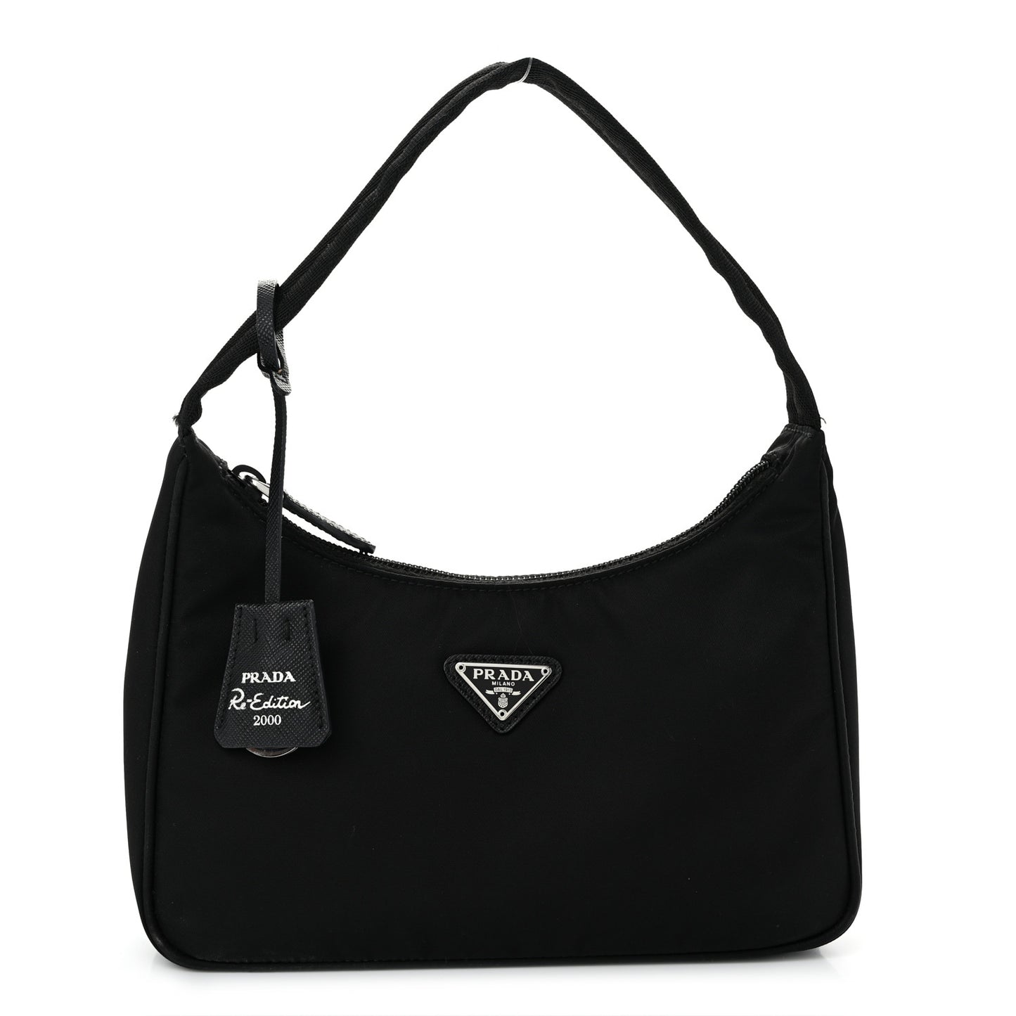 Tessuto Nylon Mini Re-Edition 2000 Bag Black