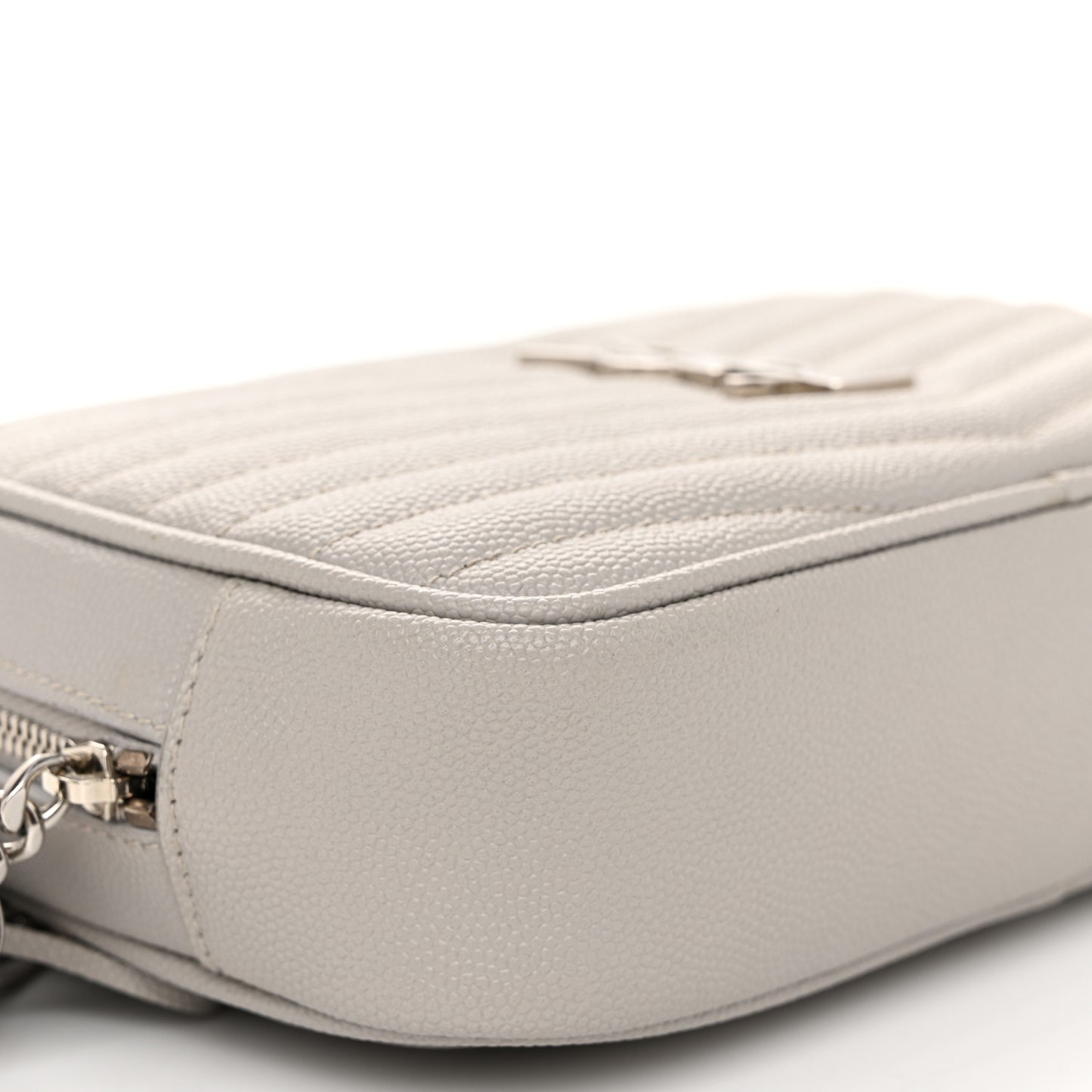 Grain De Poudre Matelasse Monogram Mini Lou Camera Bag Granite