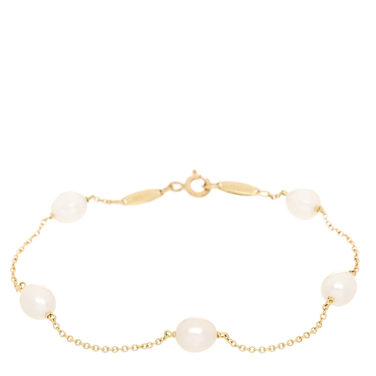 18K Yellow Gold Pearl 6-6.5mm Elsa Peretti Pearls By The Yard Bracelet