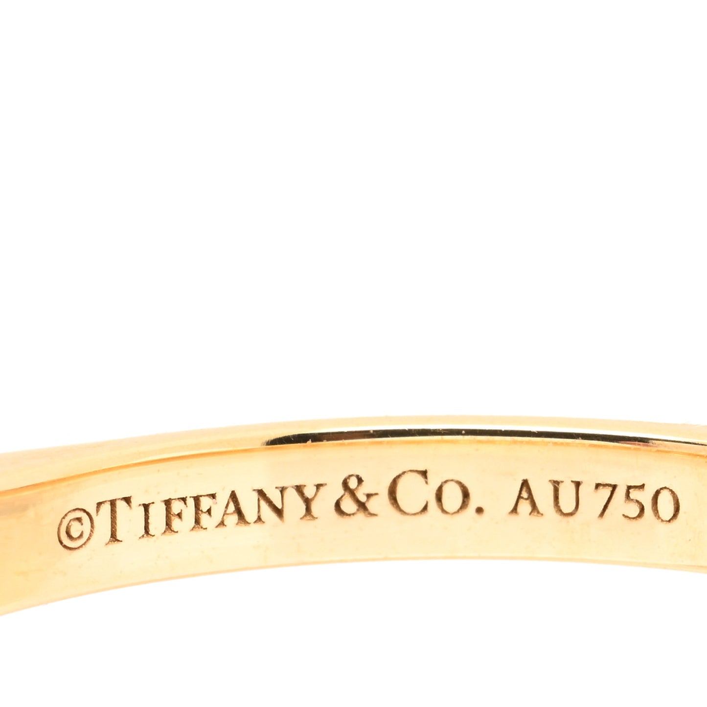18K Yellow Gold Diamond Soleste Half Eternity Band Ring 50 5.5