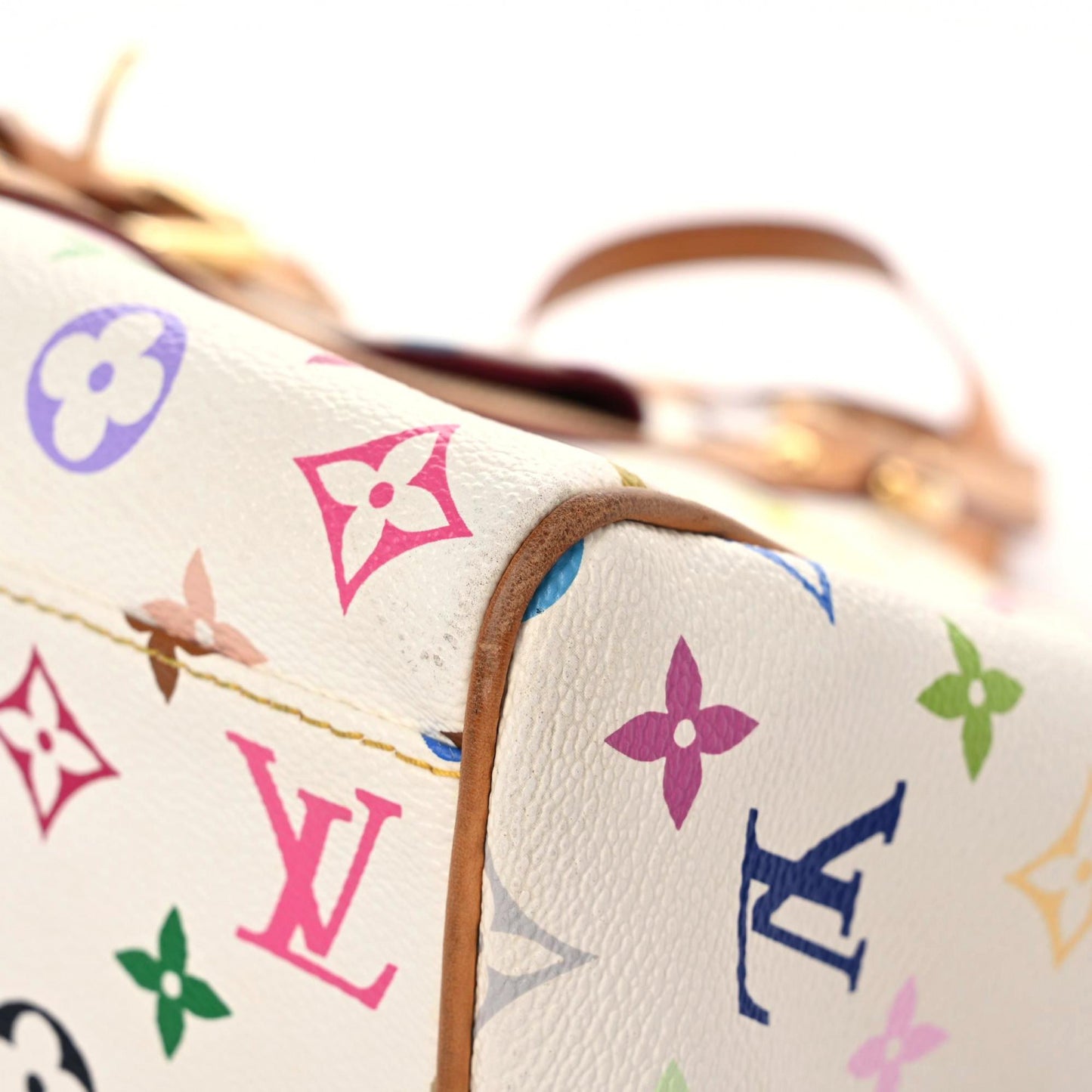 Monogram Multicolor Aurelia GM White