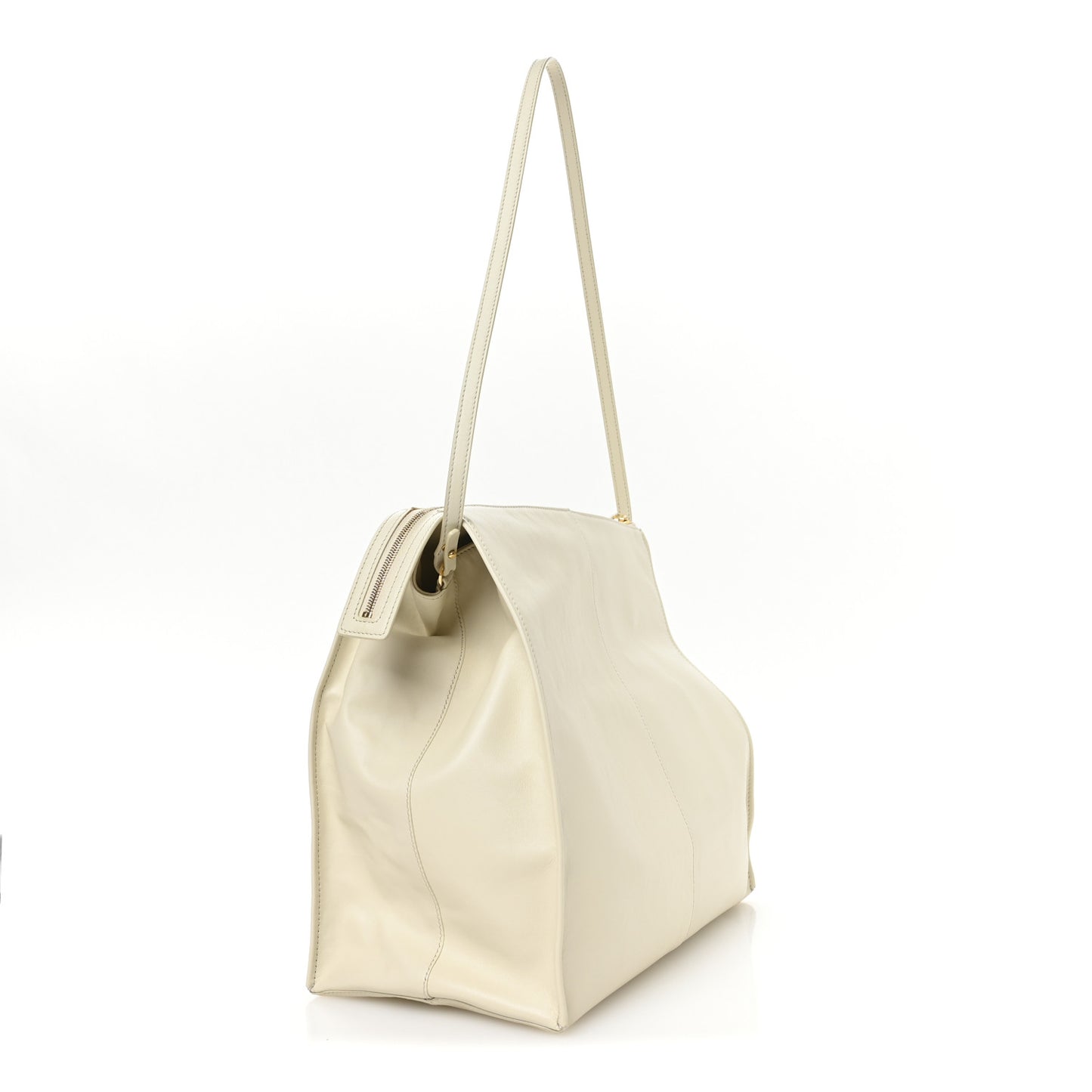 Nappa Aspen Clutch Perle