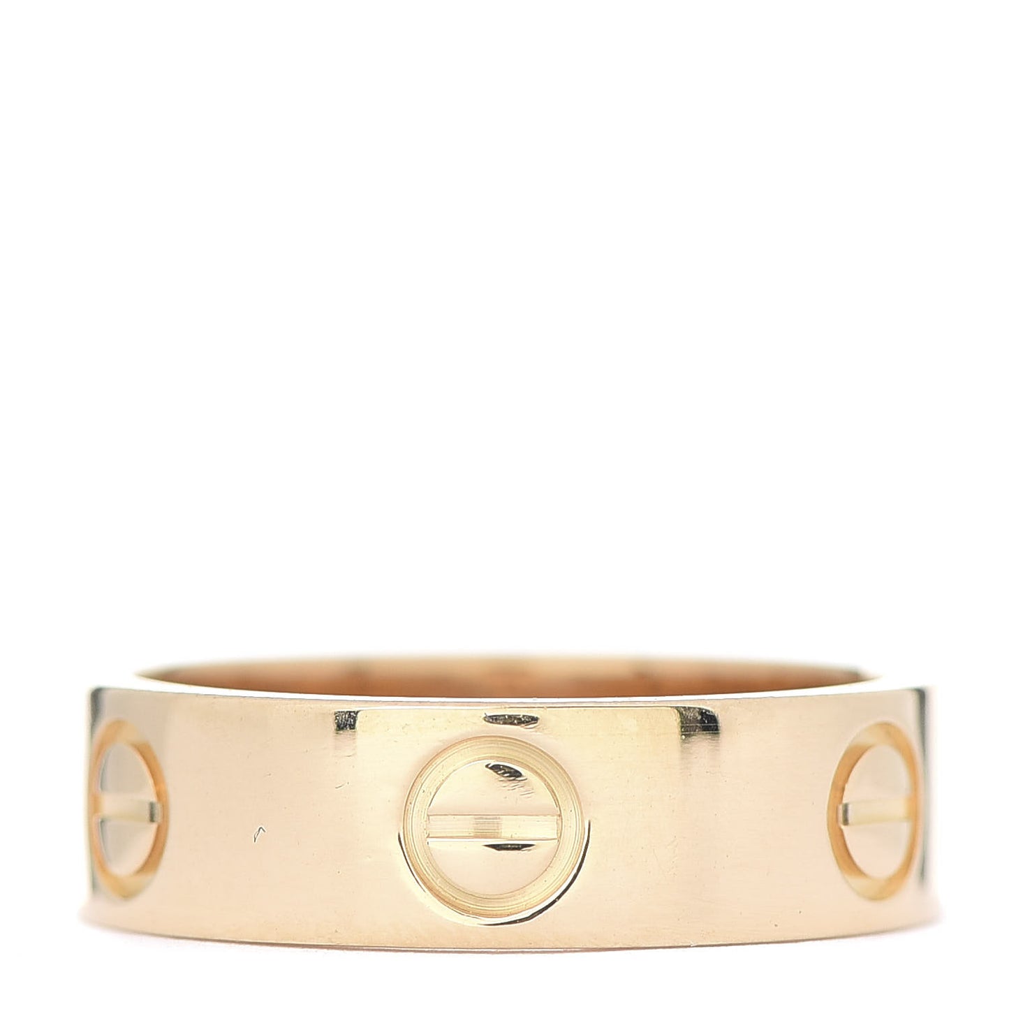 18K Yellow Gold 5.5mm LOVE Ring 53 6.25