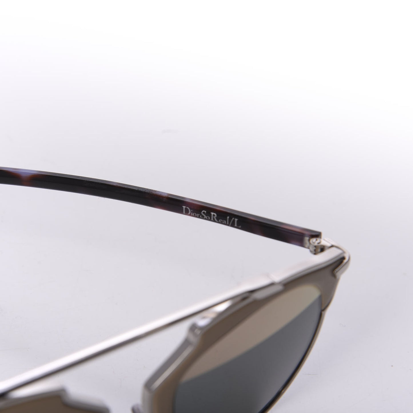 Mirrored So Real Sunglasses Silver Gold