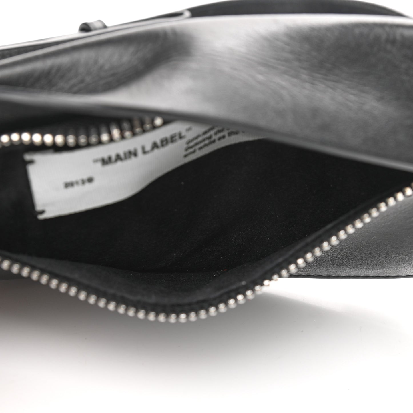 Calfskin Belt Bag Black