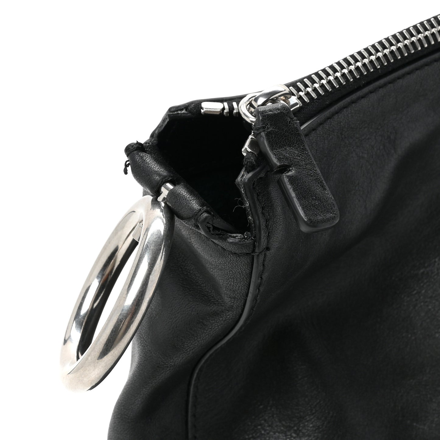 Calfskin Small Knight Bag Black