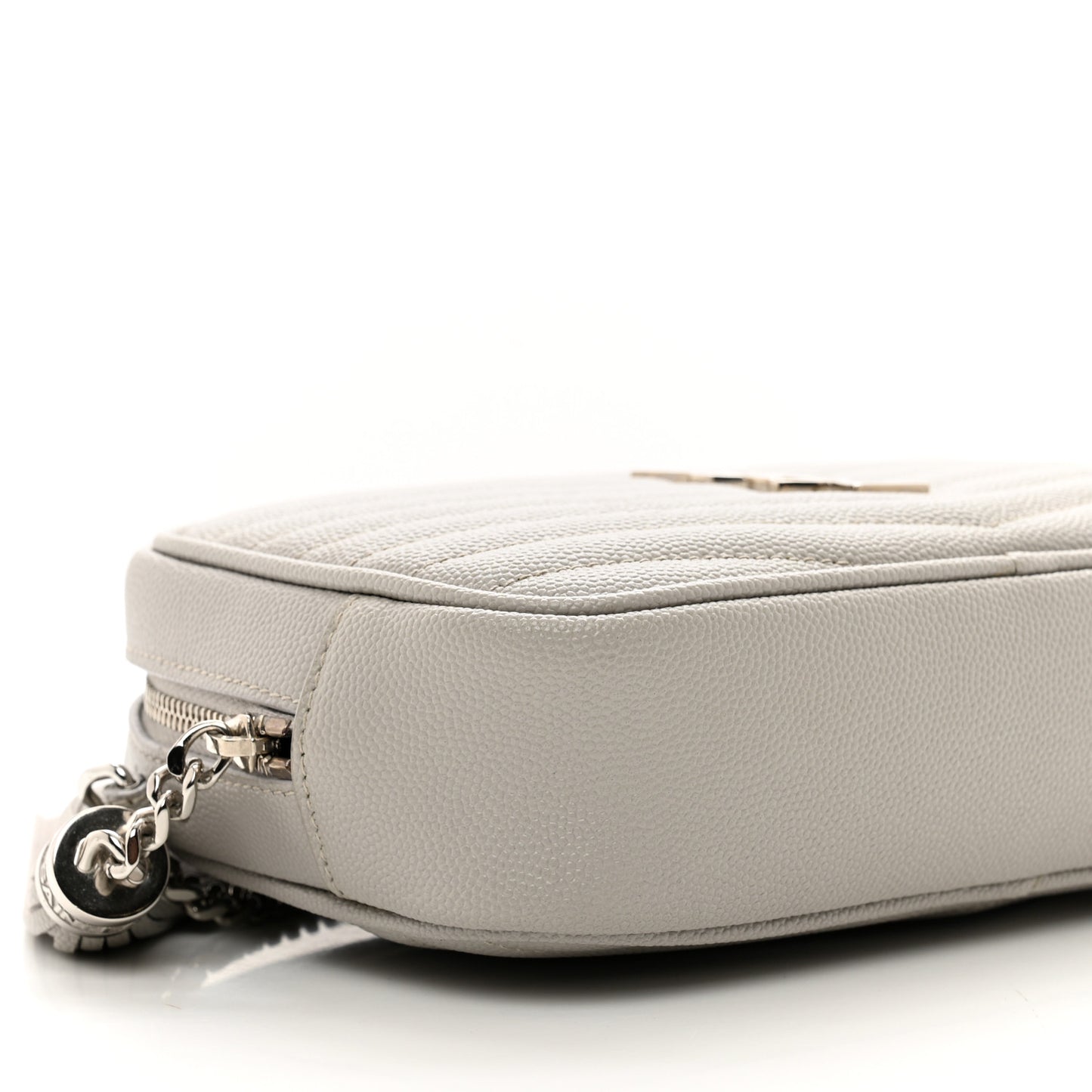 Grain De Poudre Matelasse Monogram Mini Lou Camera Bag Granite
