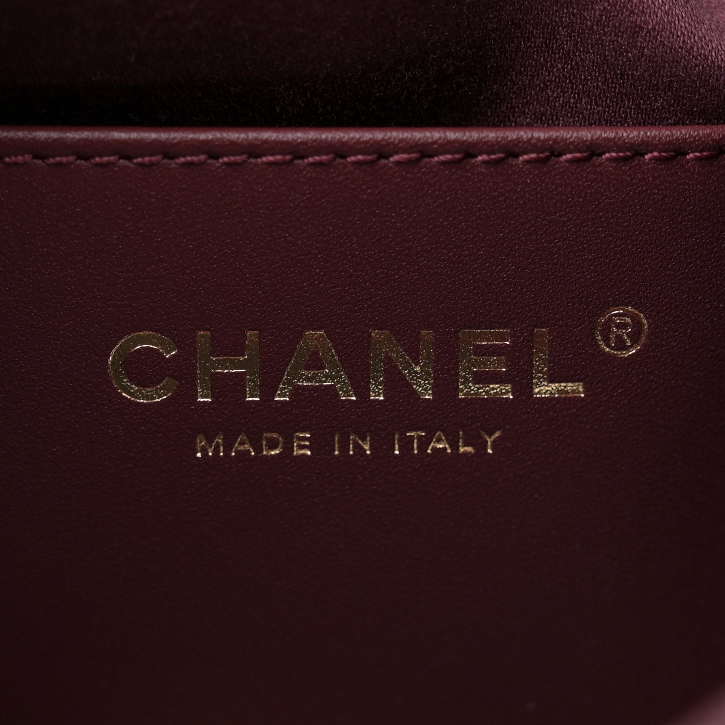Caviar Quilted Small Chanel 25 Handbag Burgundy