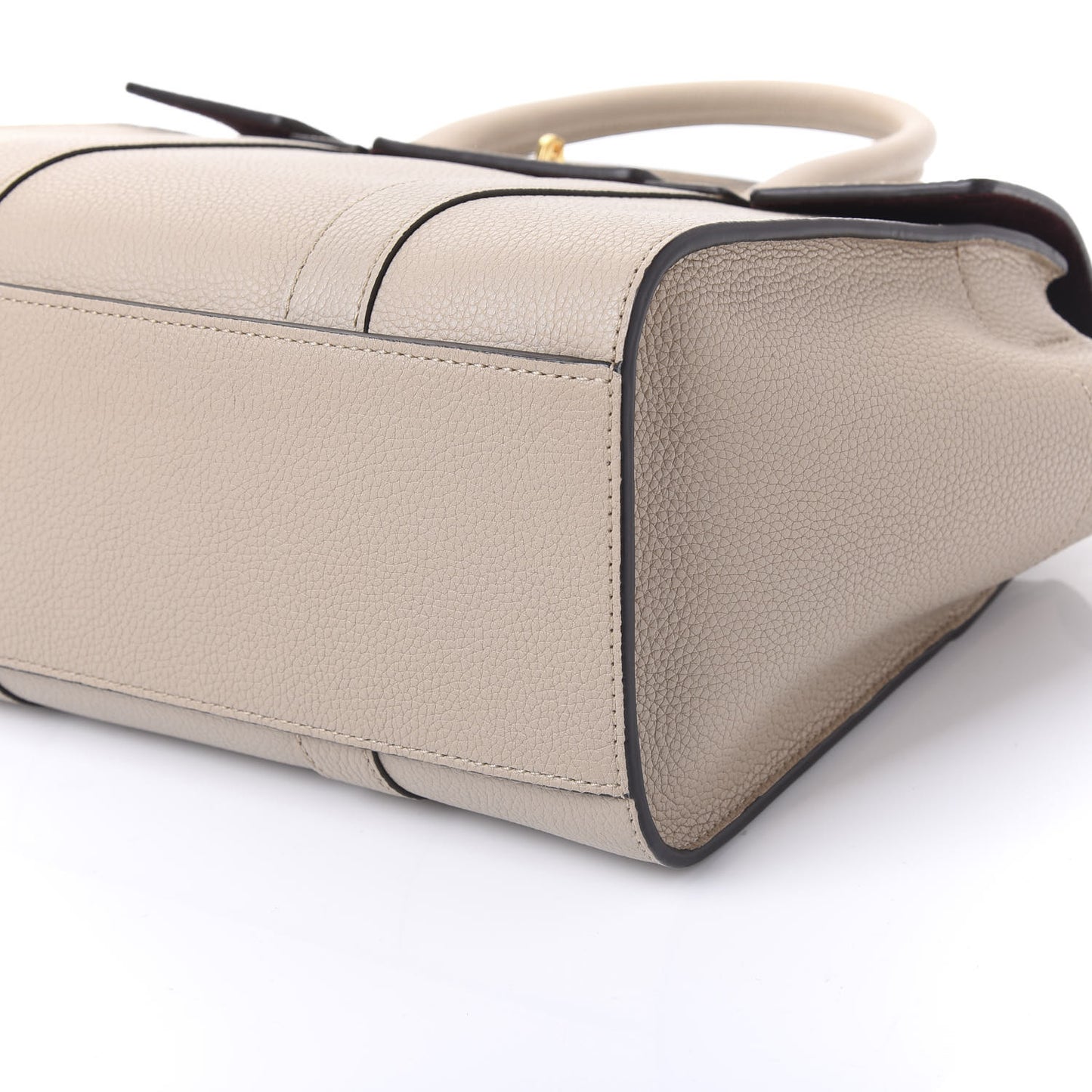 Classic Grain Calfskin Small Bayswater Dune